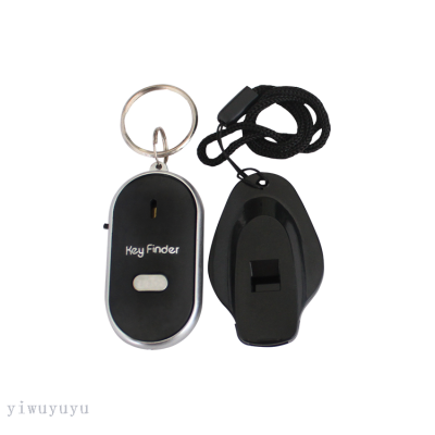 Whistle Control Key Chain Finder With Light