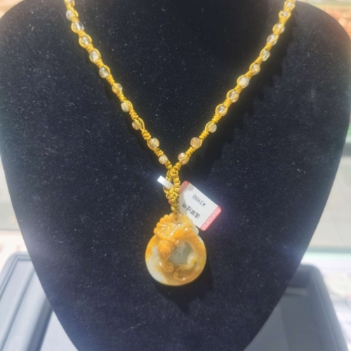 缅甸🇲🇲翡翠设计项链，也可以做毛衣链，工艺品