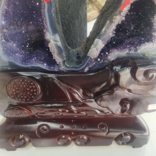 巴西天然紫水晶，工艺品