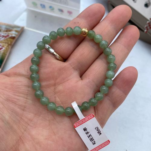 和田玉手串，工艺品