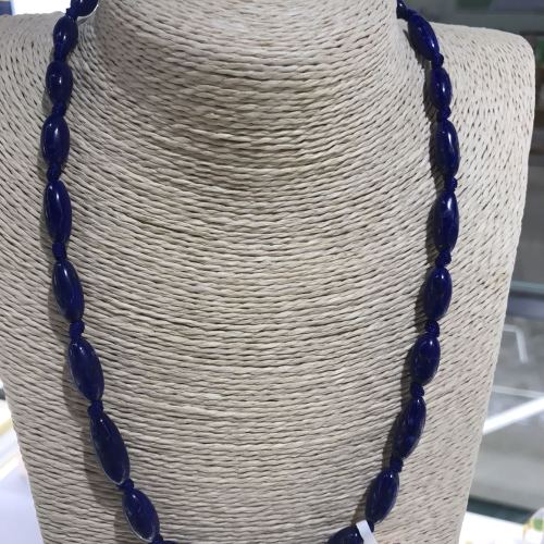 阿富汗青金石项链#高贵大气#色相如天工艺品