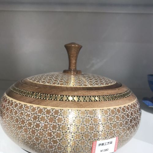 伊朗手工艺制品#彩绘#木制品工艺品