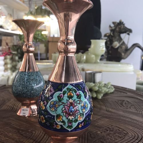 伊朗手工艺装饰花瓶#手工定制#中东特色#家居装饰品工艺品
