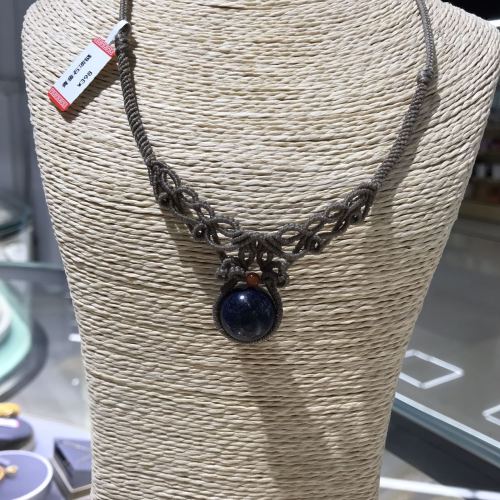 原创设计珠宝定制#青金石搭配项链#度假系列