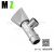  Zinc Alloy Brass Jordan Single Hole Washbasin Faucet Cold and Hot Water Single Connection Chrome Plated 40# Valve Core
