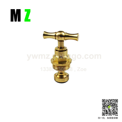 Copper Valve Spool Common Style Slow Open Faucet with Handle Core Processing Customized Faucet Accessories