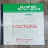 A4 Facture Manifold Autocopiant 50 Dupli 8805 Invoice Book