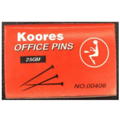 00406# Koores office pins 25g 2.6cm 大头针