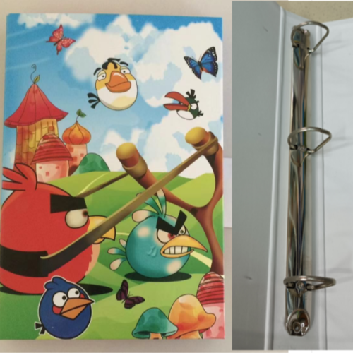 3 rings file folder  848 D ring 三孔夹