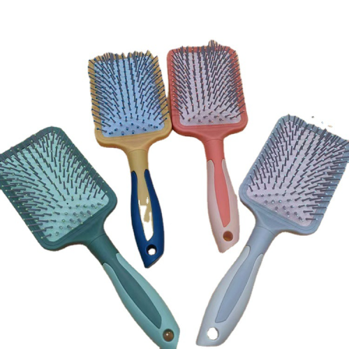 Airbag comb, cartoon color-blocking large board com long hair, curly hair, scalp meridian massage comb