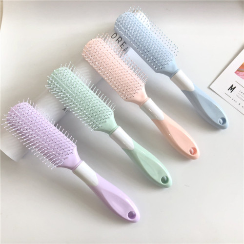 Factory direct sale macaron-colored straight hair combs and anti-static hair combs