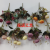 2023 New Single Branch Flower 32cm7 Fork Autumn Small Rose Bud Combination Artificial Flower Artificial Artificial Flower Ornament Fake Flower