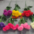 New Popular European Style Cloth Flowers Decorations Single Branch Flower Home Decoration Wedding Props Fake/Artificial Flower Single Stem Hand