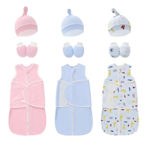 外贸欧美新生儿防惊吓襁褓婴儿睡袋宝宝春蚕睡袋母婴用品