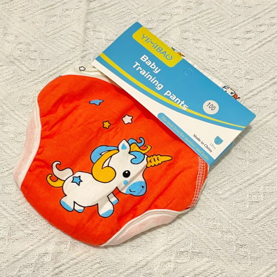 Cloth Diaper Toilet Training Pants Summer Baby Boys and Girls Urine-Proof Underwear Pure Cotton Washable Ring Baby Diapers Artifact