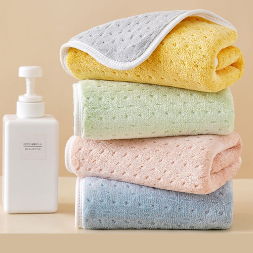 珊瑚绒毛巾柔软加厚吸水浴巾成人家用超细纤维新款速干加大批发