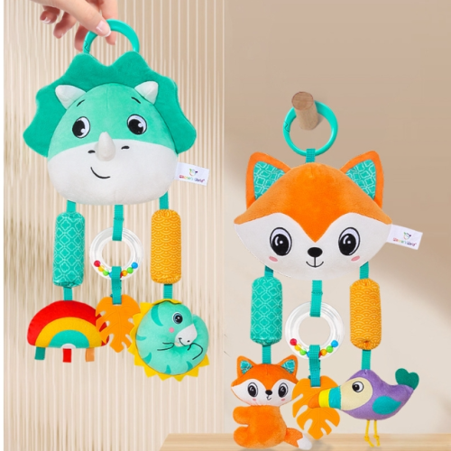 婴儿玩具0-1岁摇铃推车挂件风铃宝宝玩具厂家批发