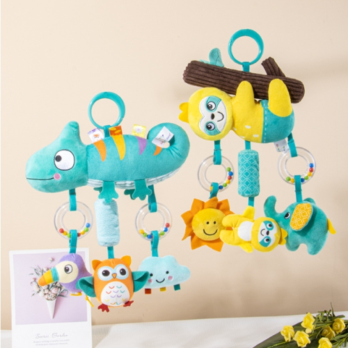 婴儿玩具0-1岁摇铃推车挂件风铃宝宝玩具厂家批发