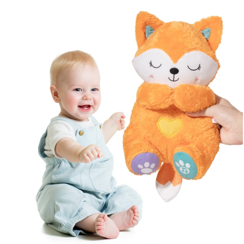 安抚玩偶哄睡玩具会呼吸考拉婴儿玩具音乐早教