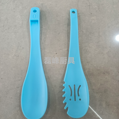 New Kitchen Gadget Can Be Combined and Split Food Clip Two-in-One Spoon Bread Spaghetti Noodles Food Clip High Temperature Resistance