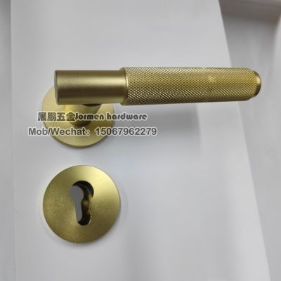 Golden Split Door Lock Zinc Alloy Aluminum Alloy Mute Door Lock Universal Handle Lock High-End Hot Selling Product