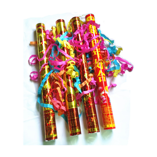 开业庆典活动手持礼炮 流星雨礼花筒 长彩带礼花 婚庆花束礼宾