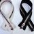 New 5# Open Resin Imported Film Metal Peach Heart Pull Head White Black