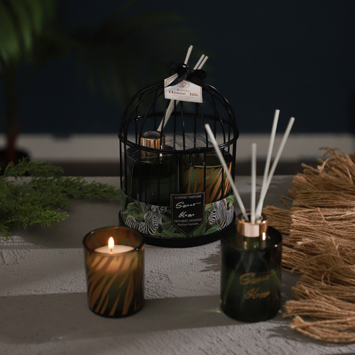 铁艺鸟笼摆件烛台香薰蜡烛台居家摆件婚庆装饰礼品铁艺烛台