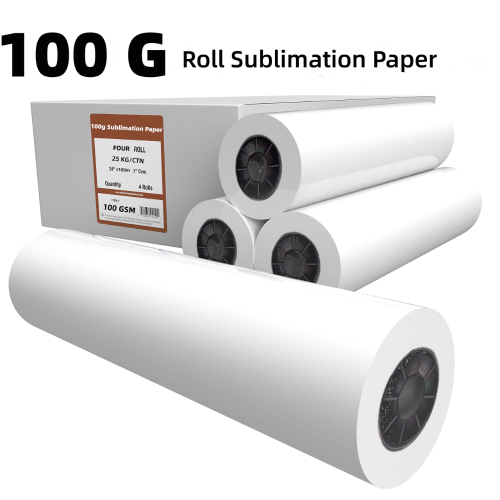 100g reel sublimation paper 0.6m sublimation transfer paper digital calico paper heat transfer patch sublimation transfer paper