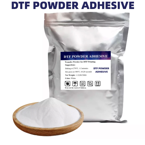 dtf transfer stamping film adhesive powder 1kg rubber powder soft and elastic washable dtf powder awesome