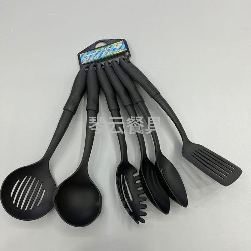 kitchen supplies nylon 6-piece spatula soup spoon kitchenware