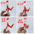 Santa Claus David's Deer Snowman Shape Boxing Pen with Light Ballpoint Pen Christmas Theme Fight Interactive Pen