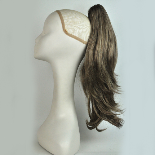 ponytail wig female long hair grip ponytail long curly hair big wave natural internet celebrity pear flower ponytail piece false braids