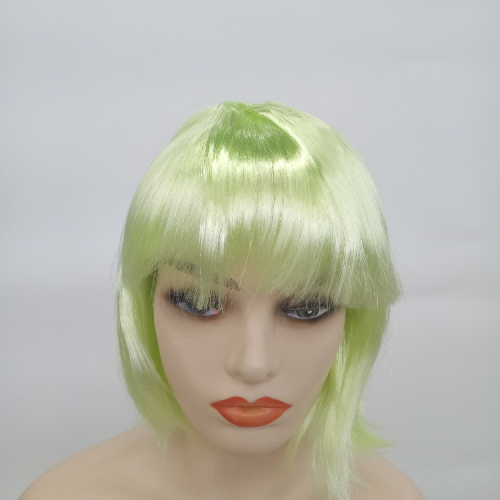 Cute Wig Female Bobhaircut Gentle Age-Reducing Whole Head Cover