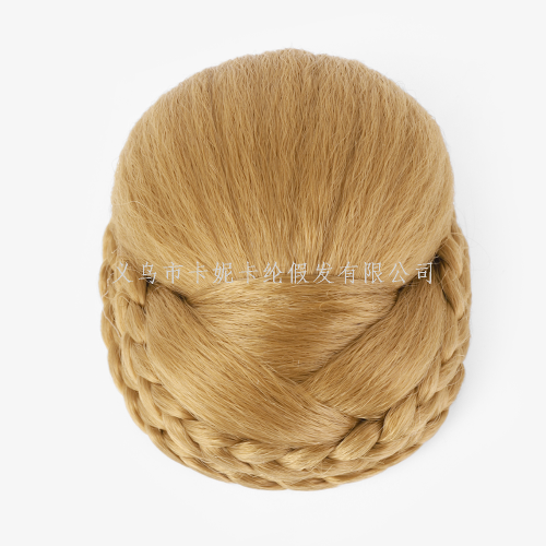 new fashion elegant wig hair bag ancient costume studio updo women‘s hair bag wig bun women