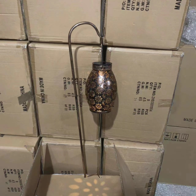 848 Flower Holder Solar Lamp Lantern Shape