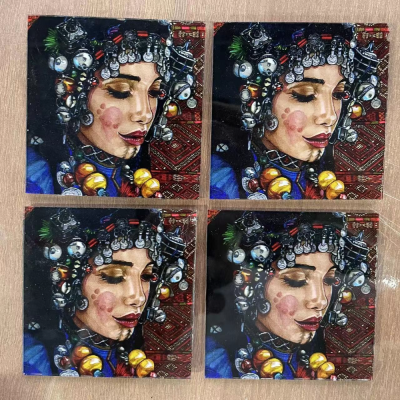 9897 Sets of Four Character Coasters