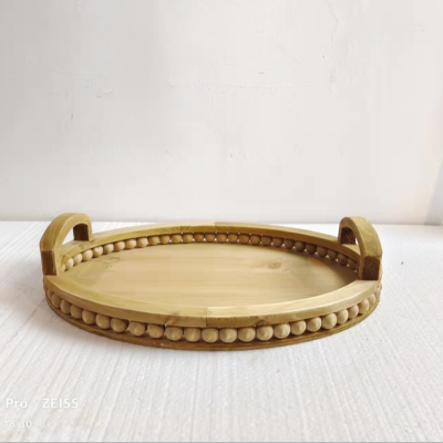 Wooden Oval Tray