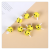 Cute Little Bee Decoration Kaisi Mixiu round Hair Ball Hand-Woven Finished Cartoon 3D Three-Dimensional Animal Small Jewelry