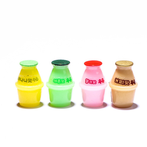 饰品配件树脂配件手机壳美容diy装饰手工材料仿真立体牛奶饮料