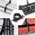 Long zip tie 36 inches (about 91.4 cm) black oversized cable tie, durable zip tie, outdoor use cable tie