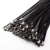 304 Plastic-Sprayed Stainless Steel Ribbon Black Metal Ribbon 4.6*300 Cable Ribbon Marine Ribbon Advertising Ribbon