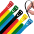 12-Inch Colorful Cable Zip Ties, Adjustable Reusable 50-Pound Tensile Strength Nylon Cable Ties