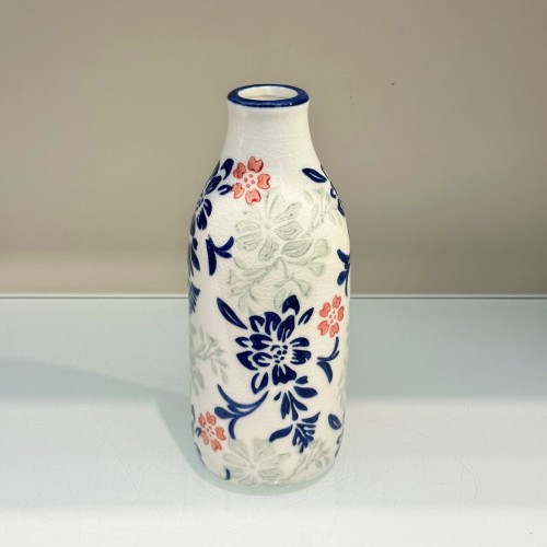 新款高级感复古中式青花瓷陶瓷花瓶客餐厅玄关桌面干鲜花装饰摆件