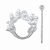 Simple Curtain Decorative Ring Curtain Ring Curtain Ring Strap Plug Ring Featured Home Soft Decoration