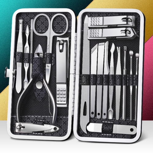 nail clippers set full set nail clippers kit oblique nail clippers pedicure tool ear pick ear pick artifact