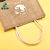 Jute Cloth Bag Custom Logo Blank Portable Shopping Linen Bag Custom Advertising Gift Linen Tableware Bag