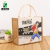 Sack Portable Shopping Bag Fashion Linen Bag Printable Logo Supply Wholesale Burlap Handbag
