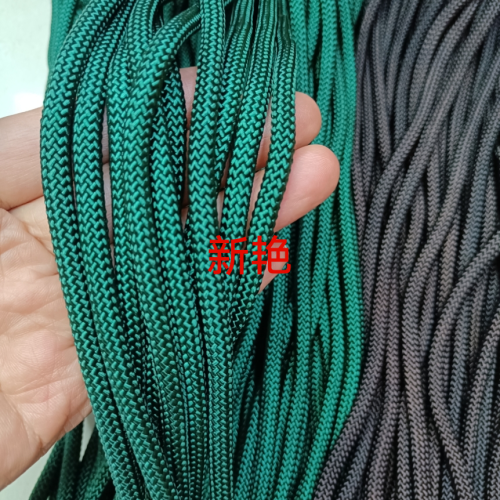 new large round belt 6mm thick 3mm 2mm jewelry hanging braided rope