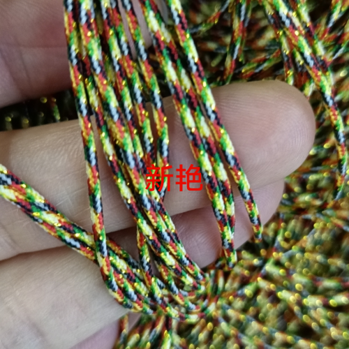 Colorful Gold Dragon Boat Festival Colorful Rope Sachet Accessories Hanging Rope No. 72 Line a Line B Line C Line